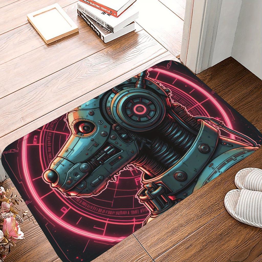 1PC Fantasy Forest Kitchen Rug Non-Slip Door Mat Pop Design Bathroom Rug Bath Mat Carpet for Home Sink Laundry Decoreeree