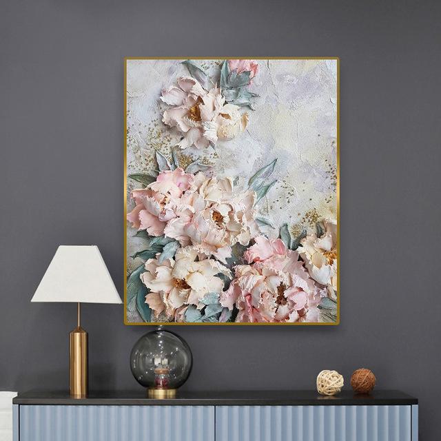 Art Scandinavian Flower Poster Home Decor Canvas Painting Wall Art Posters And Prints Wall Pictures For Living Room Decoration