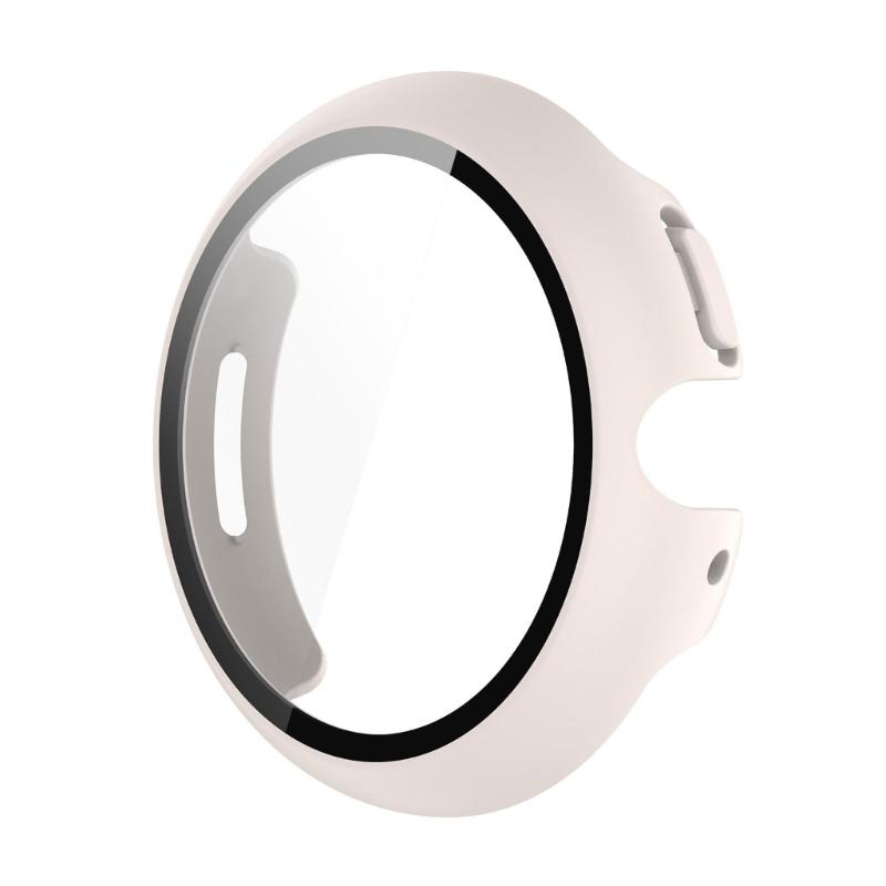 Smartwatch Shell Cover PC Glass Guard For Watch 4 41mm 45mm Screen Protector Frame Shell Safe Quick To Attach and Detach