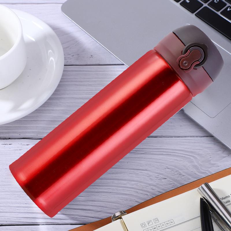 Thermos Cup 500ml Vacuum Flasks Portable Stainless Steel Thermos Cup Water Bottle Travel Tea Mug Office Thermos Cup