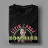 Zombies Living Large T-Shirt Für Herren Damen Baumwoll-Oberteil T-Shirt Streetwear Rundhalsausschnitt Kurzarm