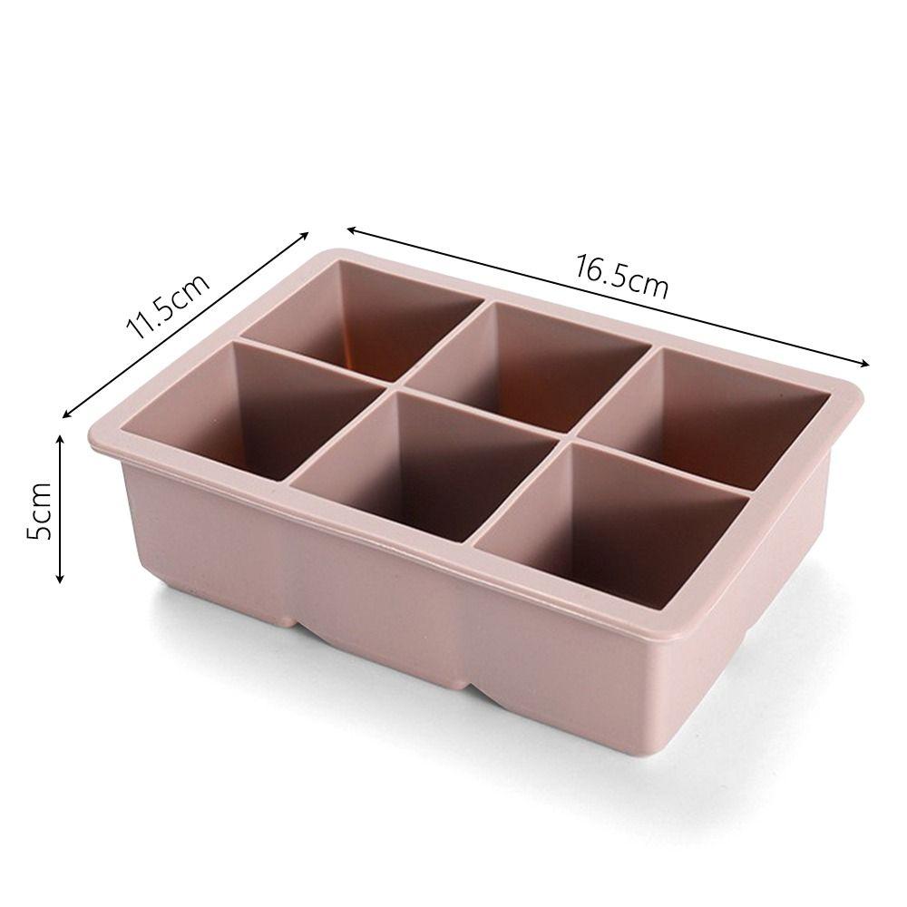 Silicone Ice Cube Mold Square Shape Ice Maker High Quality Square Mold  Ice Cream Tools