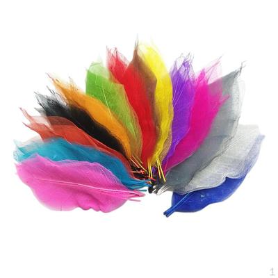 10 Pcs Skeleton Leaves DIY Cards Making