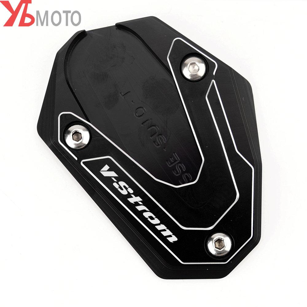 Acessórios para motocicleta placa ampliadora de suporte lateral para suzuki vstrom 1000 dl1000 dl1050 1000xt 2014-2022 v-strom 1050 xt