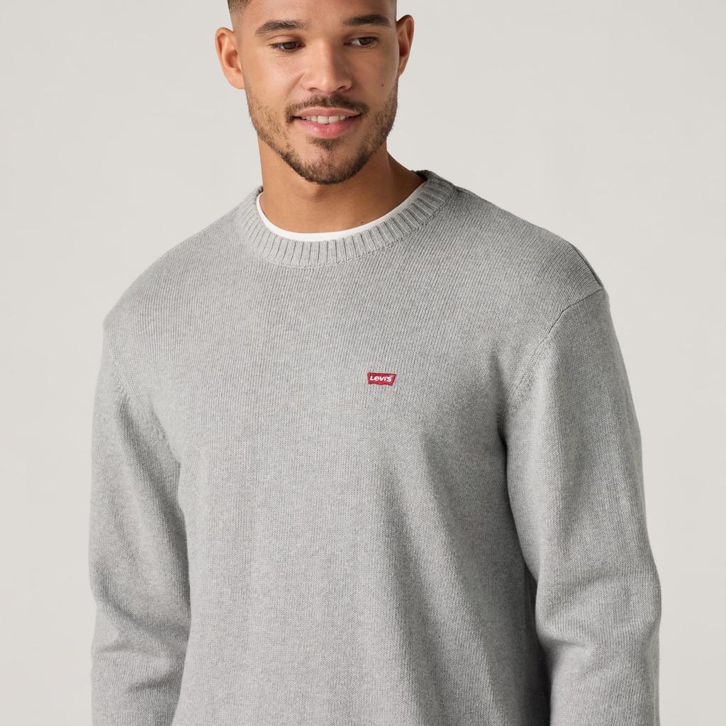 LEVI'S CLASSIC Logo Knit Long Sleeve Men's 0002E-0000 US XL