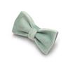 Adjustable White Tea Velvet Cat Collar with Bell - Cute & Comfy Pet Collar