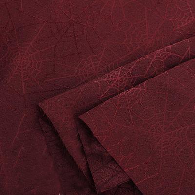 Retro Elegant Figured Art Solid Color Jacquard Fabric DIY Fabric Spider Web Cloth