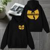 Hip-Hop-Gruppe Wu-Tang Clan Klassisches W Doppelseitiges Logo bedruckter Hoodie 2026 Herren Damen Vintage Fleece Sweatshirt Unisex Streetwear