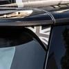 Car Styling Accessories For MINI Cooper F56 2Pcs Car Exterior Rear Back Trunk Tailfins Spoiler Wing 3D Sticker Decal Decoration