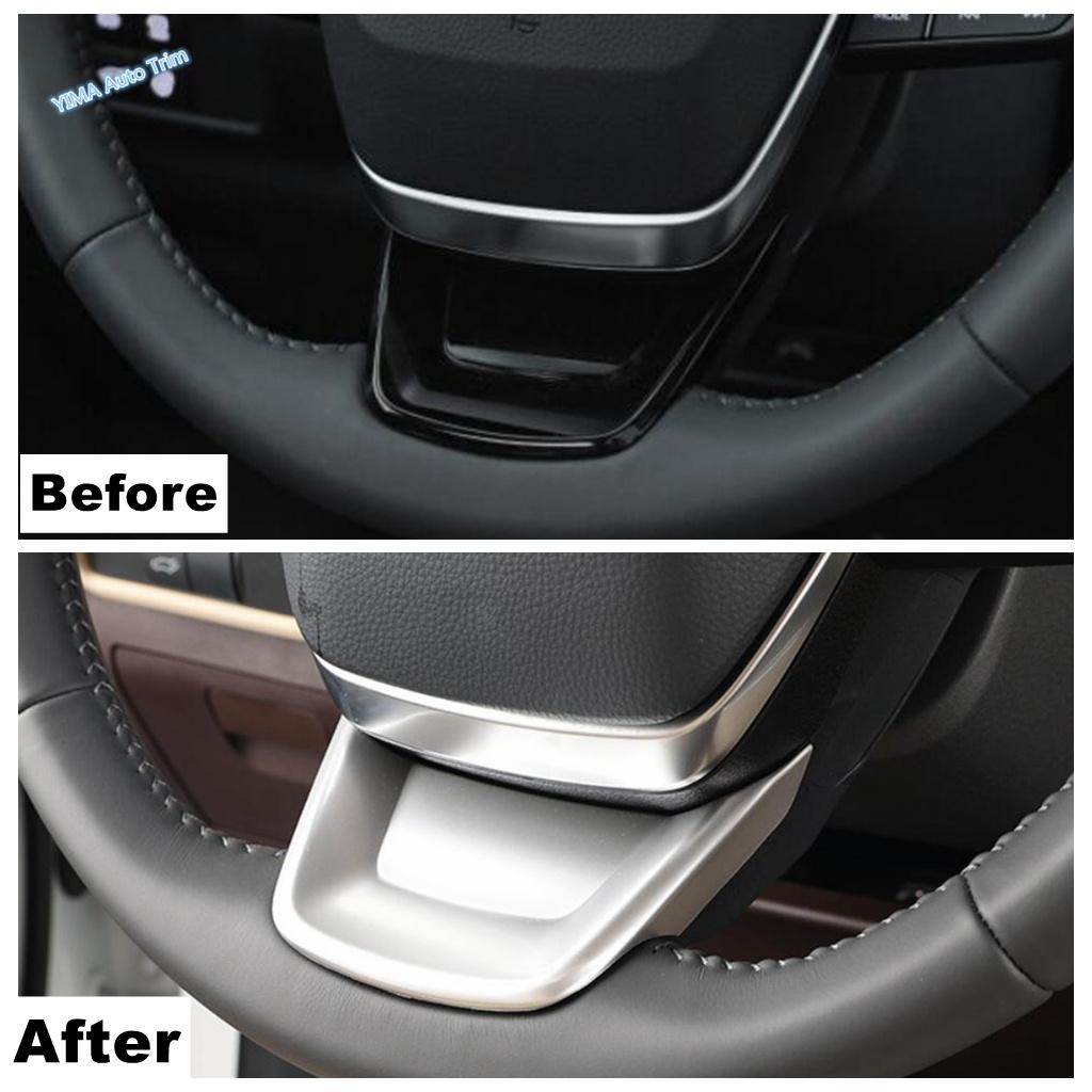 ABS Auto Volan Cadru în Formă de U Decor Accesorii Acoperire Kit Trim Pentru Toyota Highlander / Kluger 2020 2021 2022 2025 2024