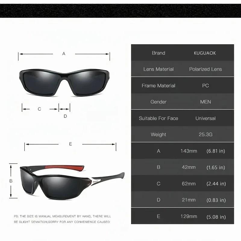 8pcs Sports Polarized Sunglasses Men Women Outdoor Cycling Sun Glasses Men Fishing Sunglasses Unisex UV400