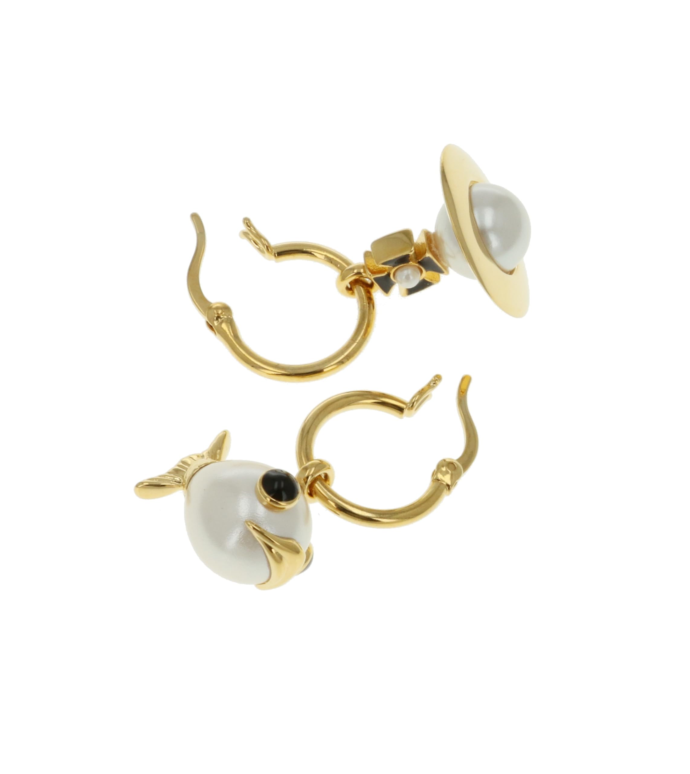 

Vivienne Westwood LUZIE Earrings Brass Women s 6202016R/02R844 [Used] золотий