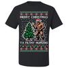 Ugly Christmas T-Shirt Merry Christmas Ya Filthy Humans Tee Shirt