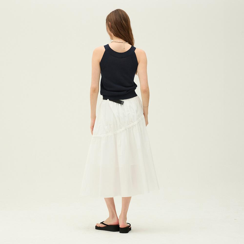 Ibiem Shirring Detail Flare Skirt Emq5Wsk030
