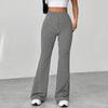 Women's Straight Pants Fashion Casual Pants Nine Point Harlan Pants