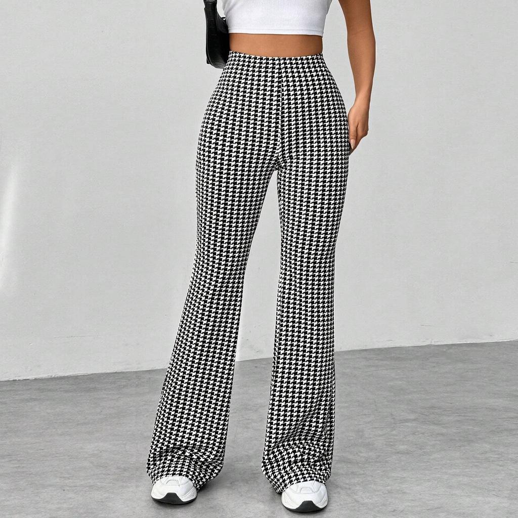 Women's Straight Pants Fashion Casual Pants Nine Point Harlan Pants