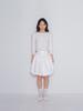 Bomnal Boutique Clover Skirt_White