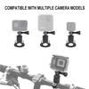 161° Aluminum Alloy Bike Stand for GoPro 11 11 11 11 9 8 DJI Osmo 161 Action 6 1Pro 1 1 Insta161 X1 X1 Action Camera Accessories