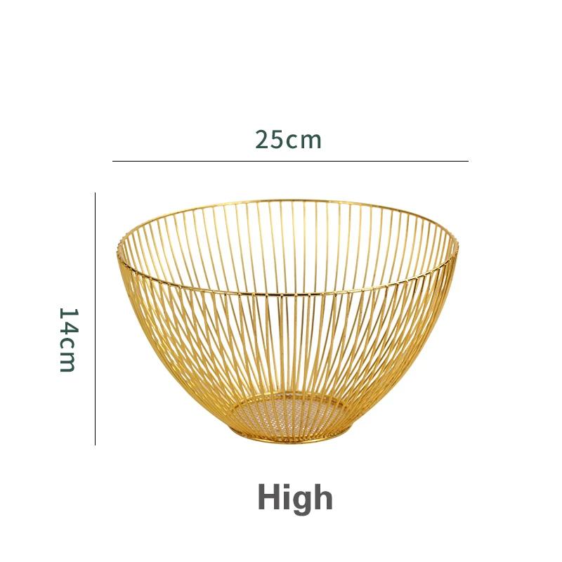Bol cu fructe suport pentru tort Farfurii veselă Vase Farfurie pentru gustări Coș cu fructe din fier Farfurie creativă pentru fructe Coș de depozitare pentru gustări și bomboane