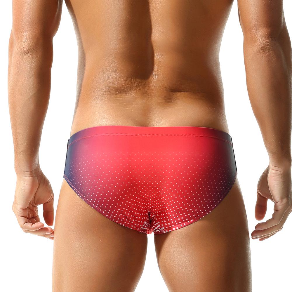 SEOBEAN Stylische U-Beutel Badehose für Herren mit Kordelzug