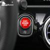Kohlefaser Motor Startknopf Aufkleber für Mercedes Benz W177 GLB X247 W247 GLE W167 GLS X167 W464 CLA C118 AMG Zubehör