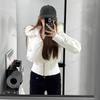 Women's Waist-tight Short Padded Coat, Winter Korean Style Faux Fur Collar Slim Thick Warm Cotton Outerwear