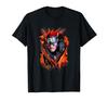 Marvel Comics Retro Classic Flaming Captain America Portrait T-Shirt