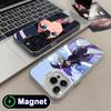 Wandering Witch Saya Phone Case for iPhone 17 16 15 14 13 12 11 Air Pro Max Plus Colorful Silver MagSafe Cover