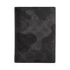 New Coated Canvas Card Holder Mini Men's Black Gray CX878-QBGRM