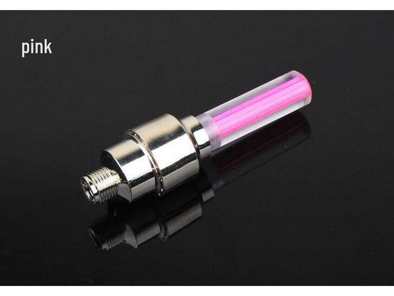 Fluorescent Bicycle Valve Stem Light for Mountain Bikes