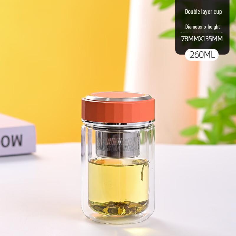 Shangqi Borosilicate Glass Tea Infuser Cup Set