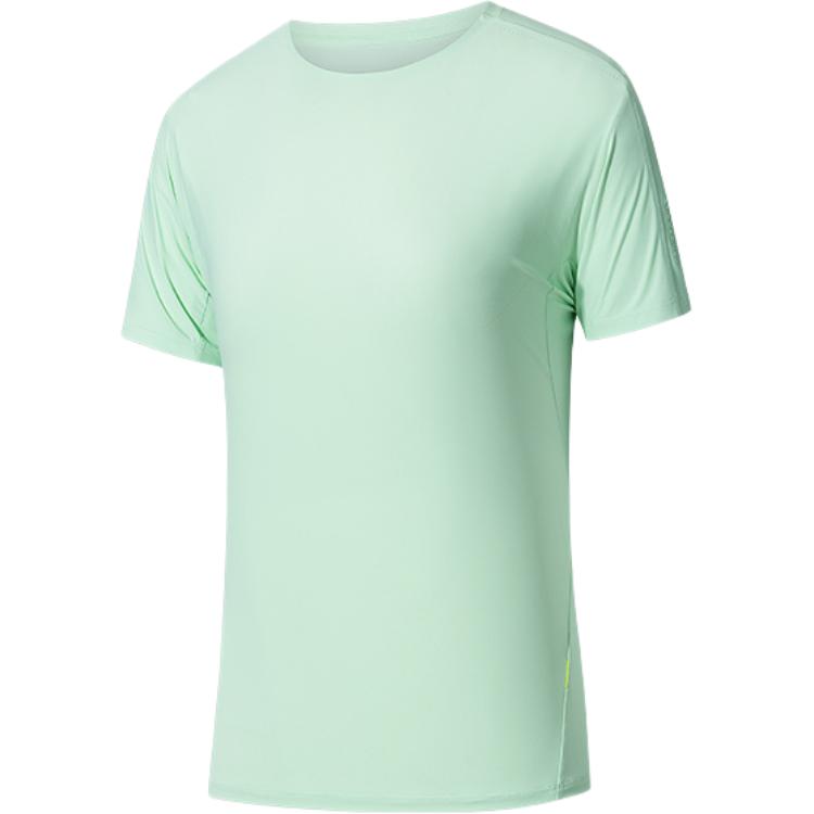 

Anta Champion Outdoor Series Однотонная дышащая универсальная повседневная футболка с коротким рукавом Женские топы Цветочно-зеленый 162530111-5 M