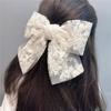 Cute Romantic Big Bowknot Hair Clip Lace Floral Butterfly Hair Pin Japanese Style Hair Accessories for Women Jewelry for Hair