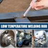80Pcs Aluminum Welding Rod Low Temperature Repair Agent Welding Rods Stainless Steel Copper Iron Easy Melt Soldering Tools