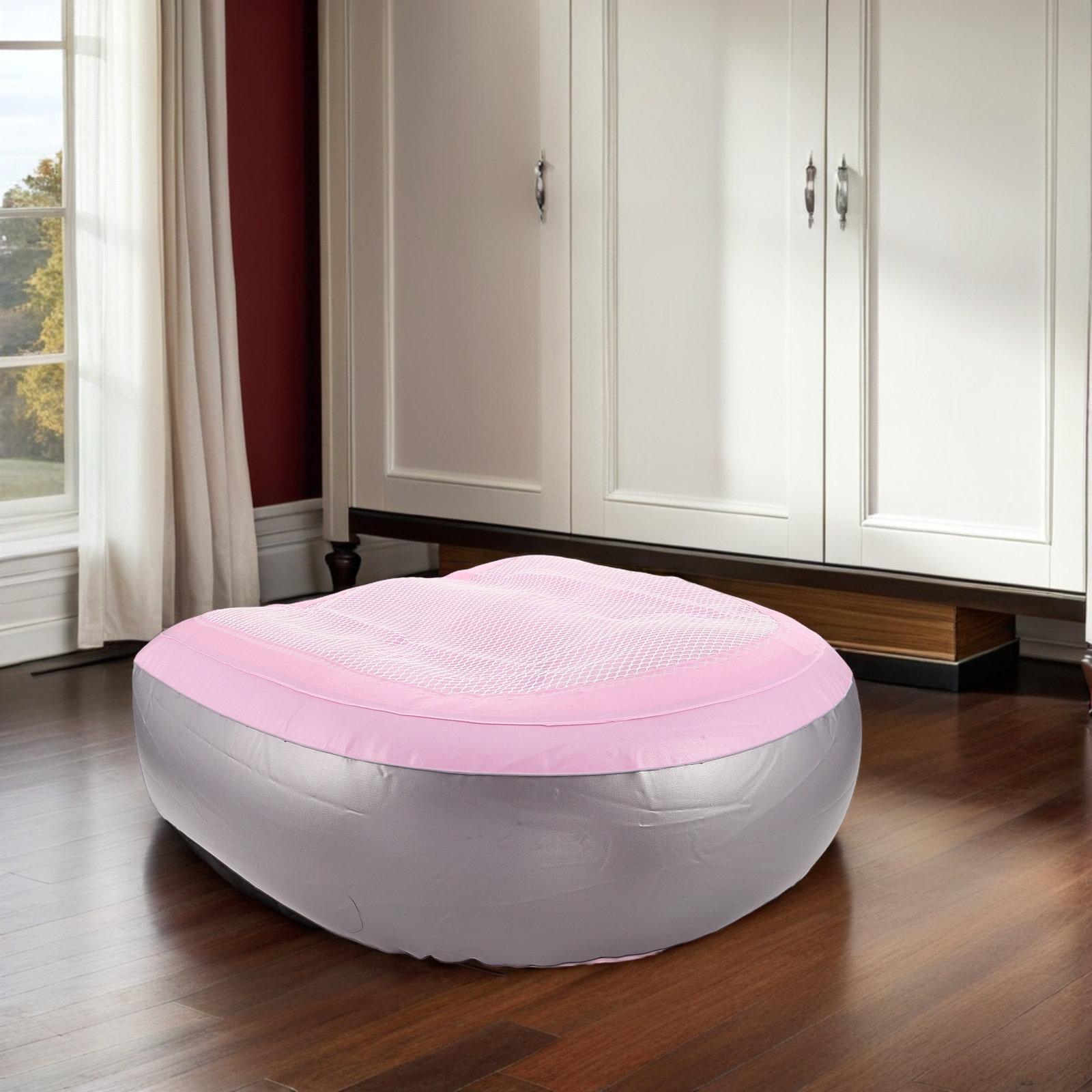 Inflatable Tub Cushion for Adults Dual Function Water Filled Non Slip Booster Seat with Suction Cups Portable Spa Bath Comfort other