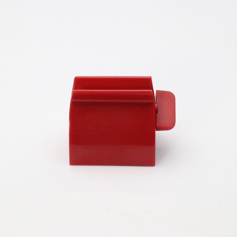 

Popular Punch-Free Toothpaste Dispenser & Storage Rack for Easy Bathroom Organization красный