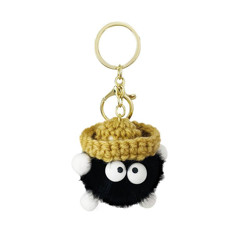 Cute Cartoon Plush Keychain With Yarn Hat Great For Festive Party Favors