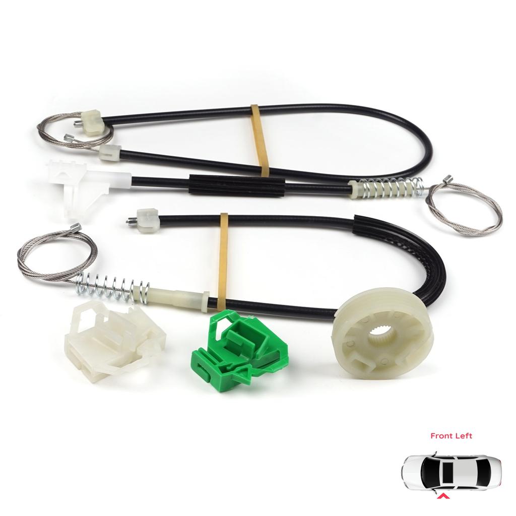 EWR232 Fensterheber Reparatursatz Vorne Linke Tür für VW Polo Classic 6V2 6KV2 Variant 6V5 Caddy MK2 9K9 9U 6K4837401P