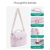 Flexible Lunch Bag With Waterproof Interior Thermal Insulation Double Shoulder Strap Design Portable Meal Bag