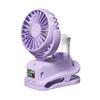 4 Adjustable Speeds Humidifier fan 2-In-1 Design Clip Fan Silent Operation Air Cooler  Bedroom Use