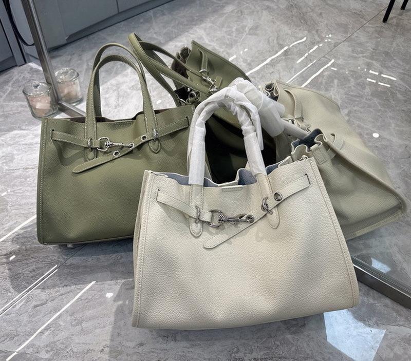 Tote Bag Women's 2025 New Leather First Layer Cowhide Versatile Premium Large-capacity Shoulder Portable Messenger Commuter Bag