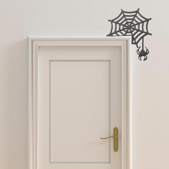 Türrahmen-Dekoration, Halloween, exquisite Katzenform, Acryl-Türrahmen-Ornament für Zuhause, Festival, Dekoration