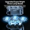 Led Flashlight Hand Crank Solar Powered Rechargeable Survival Gear Self Powered Charging Torch Dynamo For Fishing Boating Hiking