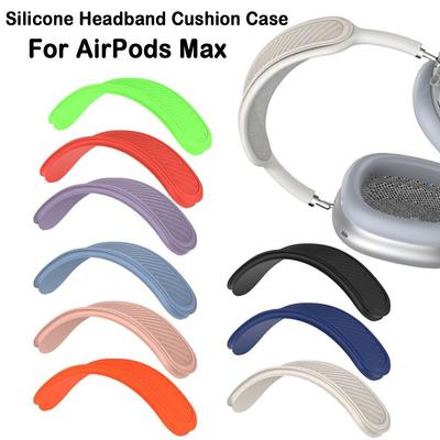Buntes Silikon-Kopfband-Abdeckung Ersatz Waschbare Kopfband-Polsterhülle Headset-Zubehör Schutzhülle für AirPods Max