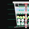 Silent Fish Tank Filter Multifunction] Fishbowl Water Curtain Filter Box  Aquarium