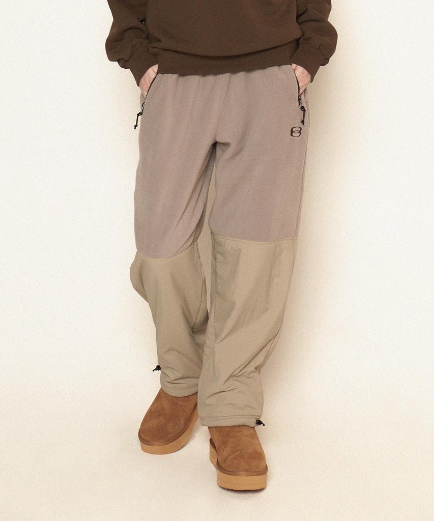 BONATSPALETTE Bp Symbol Logo Fleece Pants_Beige