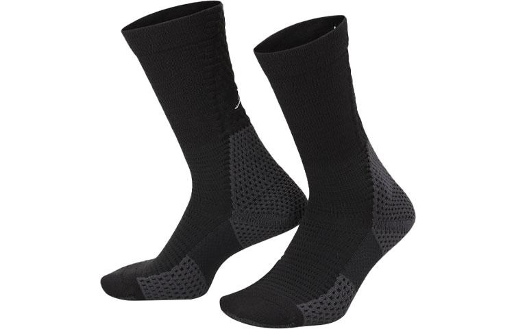 Jordan Crew Socks Unisex 1 Pack Black FZ3393-010