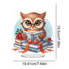 Acrylic Colorful Animal Diamond Painting Tabletop Ornaments Kit Diamond Painting Desktop Ornaments Kit for Home Office Decor