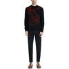 HUGO BOSS Sweaters Men's Black Crew Neck Moderate Other 50485235-001