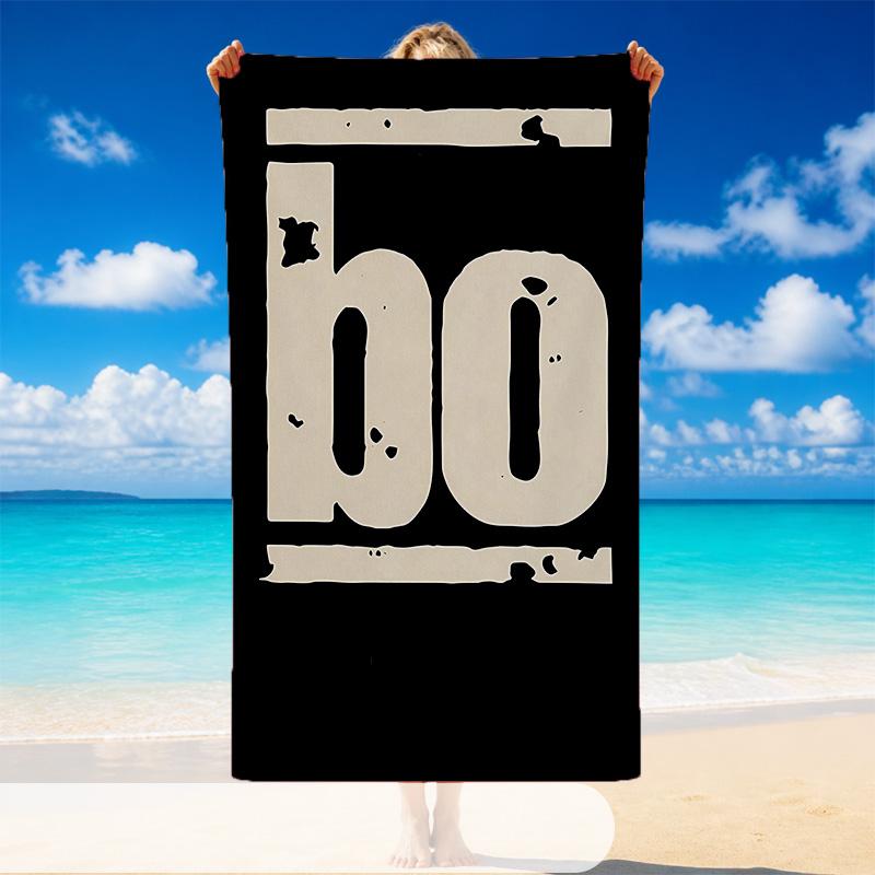 Schnelltrocknendes Strandtuch Böhse Onkelz Muster, Leichtes saugfähiges Handtuch für Pool Strand Urlaubsgebrauch 70cmx140cm(27x55inch)